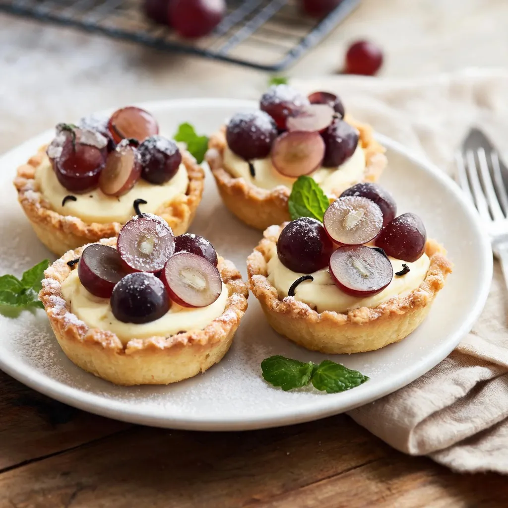 Tartelettes aux raisins
