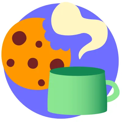 Badge L'heure du goûter
